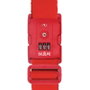 Scape Travel Correa para maleta con combinación E0121 roja